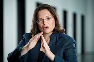 Bundesministerin Andrea Nahles