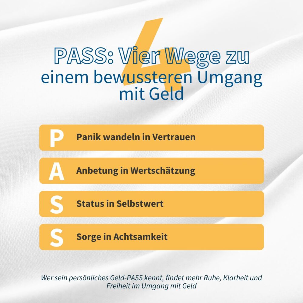 PASS Bewusster Umgang mit Geld